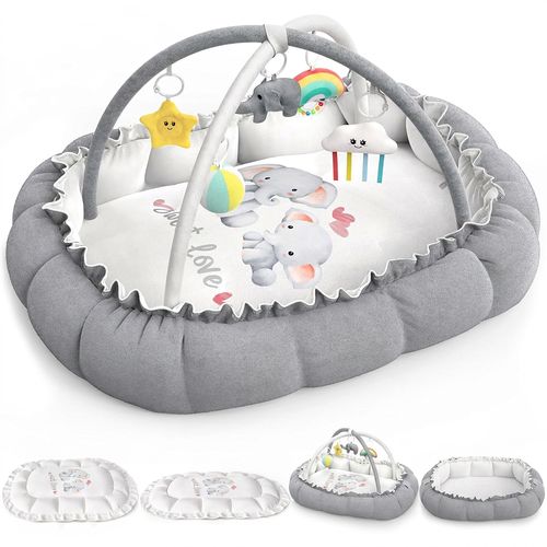 OCATO 5-in-1 Baby Play Mat Gym