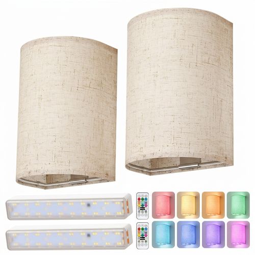OCATO Battery Wall Sconces (RGB, Set of 2)